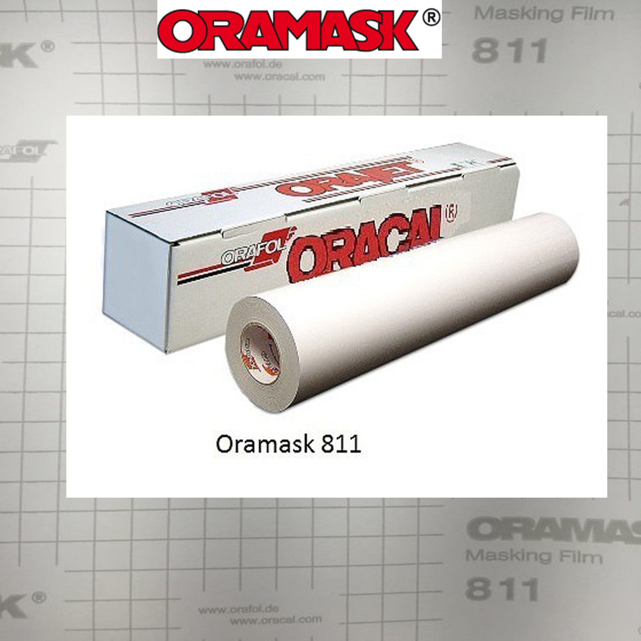 ORAMASK 811 Paint Mask Stencil, Opaque White